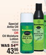 Rosemary Special Amla Oil 100ml Or Oil Moisture Lotion 250ml-Each
