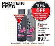 Protein Feed Shampoo Plus Conditioner Assorted-2 x 500ml Per Pack