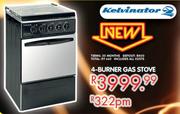 KELVINATOR 4 Burner Gas Stove 