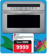 LG 38L Steam Chef Solardom Oven MA3884VC