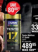 USN Testo Methox 17 Gold 80 Capsules