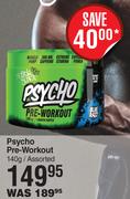 Muscle Junkie Psycho Pre Workout Assorted-140g