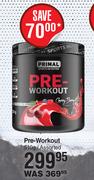 Primal Pre Workout Assorted-510g