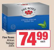 Five Roses African Teabags-200's Pack