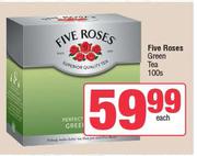 Five Roses Green Tea-100's Pack Each