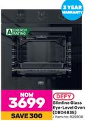 Defy Slimline Glass Eye-Level Oven DBO483E