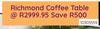 Richmond Coffee Table 10303559