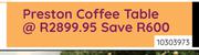 Preston Coffee Table 10303973
