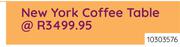 New York Coffee Table 10303576