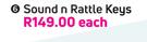 Winfun Sound n Rattle Keys-Each