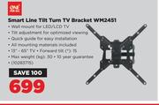 Smart Line Tilt turn TV Bracket WM2451