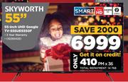 Skyworth 55" UHD Google TV 55SUE9350F