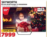 Skyworth 55 Inch QLED Google TV 55SUE9500
