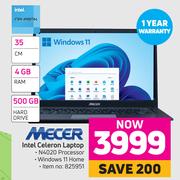 Mecer Intel Celeron Laptop