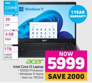 Acer Intel Core i3 Laptop
