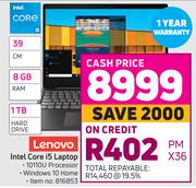 Lenovo Intel Core i5 Laptop