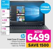 HP Intel Core i3 Laptop