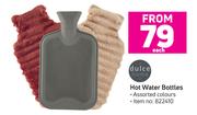 Dulce Home Hot Water Bottles (Assorted Colours)-Each