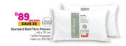 Always Home Standard Ball Fibre Pillows-Per Pack