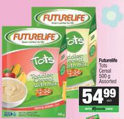 Futurelife Tots Cereal Assorted-500g Each