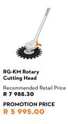 STIHL RG-KM Rotary Cutting Head