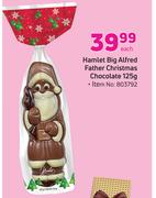 Hamlet Big Alfred Father Chritmas Chocolate-125g Each