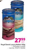 Royal Dansk Luxury Wafers-100g Each