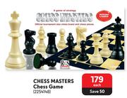 RGS Chess Masters Chess Game-Each