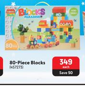 80 Piece Blocks-Each
