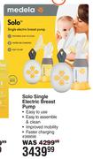 Medela Solo Single Electric Breast Pump
