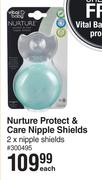 Vital Baby Nurture Protect & care Nipple Shields 2 x Nipple Shields-Each