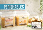 Food Lover's Crushed Garlic Or Crushed Garlic & Ginger-1Kg Each