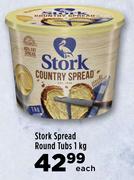 Stork Spread Round Tubs-1Kg Each