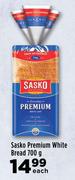 Sasko Premium White Bread-700g Each