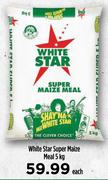 White Star Super Maize Meal-5Kg Each