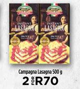 Campagna Lasagna-For 2 x 500g