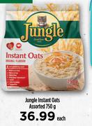 Jungle Instant Oats Assorted-750g Each