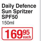 IQ Daily Defence Sun Spritzer SPF50-150ml Each