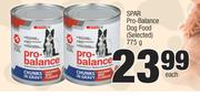 Spar Pro Balance Dog Food (Selected)-775g Each