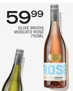 Olive Brook Moscato Rose-750ml