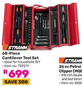 Stramm 68-Piece Cantilever Tool Set-Per Set