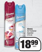 Airoma Air Freshener Assorted-210ml Each