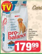 Spar Pro Balance Dog Food (Selected Incl.Puppy)-8Kg Each