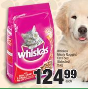 Whiskas Meaty Nuggets Cat Food (Selected)-2Kg Each