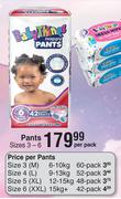 Baby Things Pants Size 3-6-Per Pack