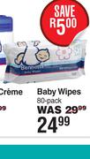 Bennetts Baby Wipes 80 Pack
