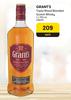 Grant's Triple Wood Blended Scotch Whisky-750ml Each