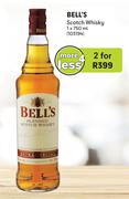 Bell's Scotch Whisky-For 2 x 750ml