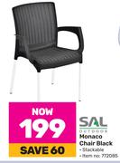 Sal Monaco Chair Black