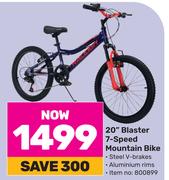 Raleigh 20" Blaster 7 Speed Mountain Bike